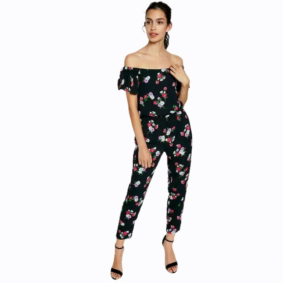 Express Pants - Express Off the Shoulder Women’s Jumpsuit - XS/S